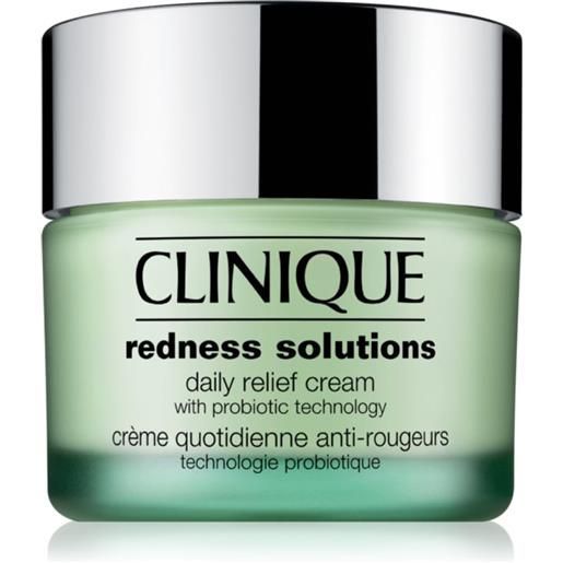 Clinique redness solutions daily relief cream with microbiome technology 50 ml