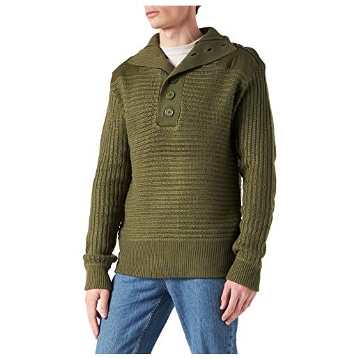 Brandit Brandit alpine pullover, maglione uomo, verde (olive), m