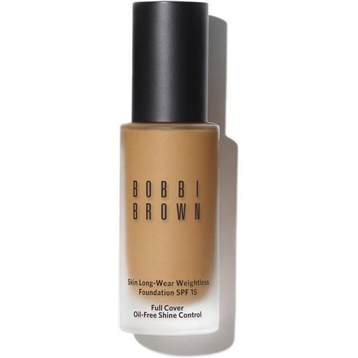 Bobbi Brown skin long-wear weightless foundation spf15 fondotinta liquido natural