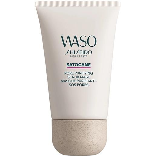 Shiseido waso pore purifying scrub mask 80 ml maschera all'argilla minerale maschera