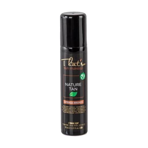 That'so nature tan intense bronze - spray autoabbronzante intenso 100% vegano - 75 ml