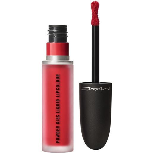 MAC powder kiss liquid lipcolour rossetto ruby boo