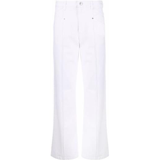 ISABEL MARANT pantaloni dritti - bianco