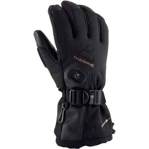 Therm-ic ultra heat heated gloves nero 8 uomo