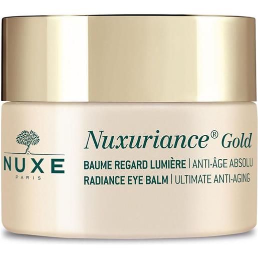 NUXE nuxuriance gold baume regard lumiere 15 ml