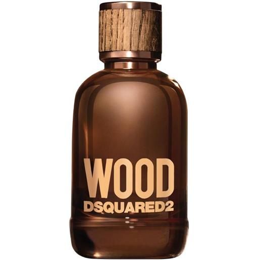 Dsquared² wood pour homme eau de toilette uomo 100 ml