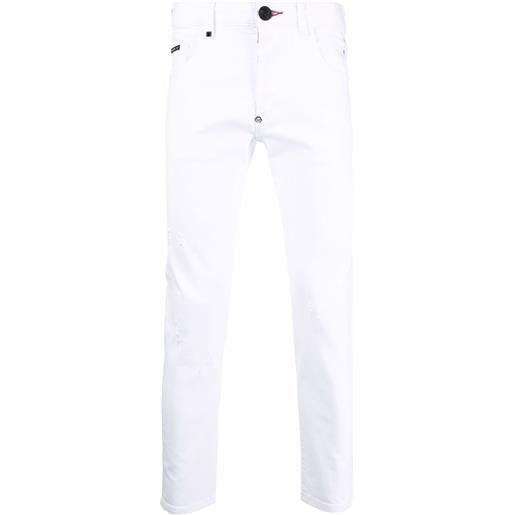 Philipp Plein jeans skinny - bianco