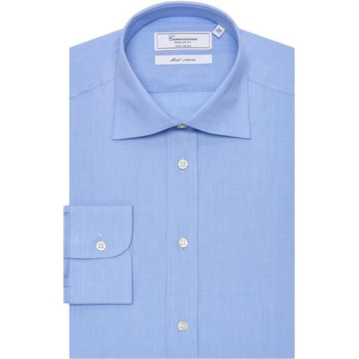 Camicissima camicia permanent azzurra, regular urbino francese