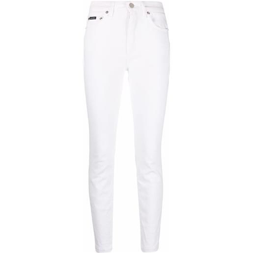 Dolce & Gabbana pantaloni skinny - bianco