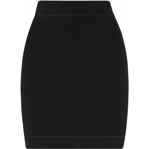 Dolce & Gabbana minigonna drappeggiato - nero