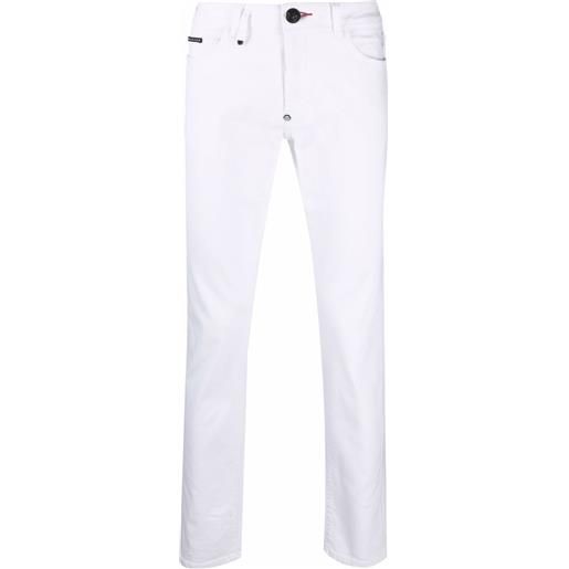 Philipp Plein jeans slim - bianco