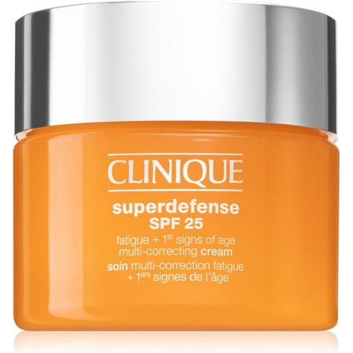 Clinique superdefense™ spf 25 fatigue + 1st signs of age multi-correcting cream 30 ml