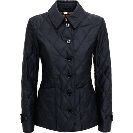 BURBERRY giacca "fernleigh" in nylon trapuntato