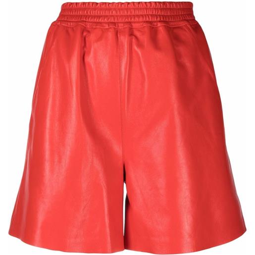 Desa 1972 shorts con vita elasticizzata - rosso