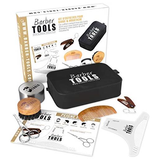 BARBER TOOLS ✮ BARBER TOOLS ✮ kit/set/cofanetto per la cura e manutenzione della barba
