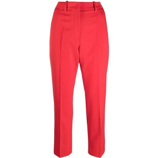 Valentino Garavani pantaloni sartoriali crop - rosso