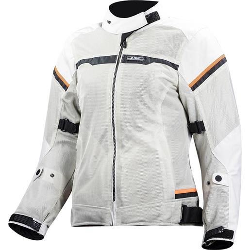 GIACCA MOTO UOMO ESTIVA LS2 AIRY CE TRAFORATA NERO