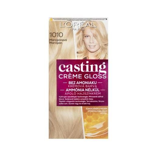 L'Oréal Paris casting creme gloss glossy princess tinta capelli 48 ml tonalità 1010 light iced blonde per donna