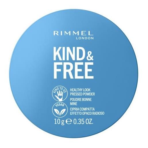 Rimmel London kind & free healthy look pressed powder cipria 10 g tonalità 01 translucent