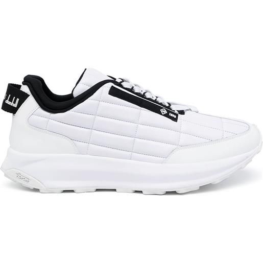 Dunhill sneakers trapuntati - bianco