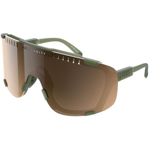 Poc devour sunglasses verde clarity trail silver/cat2