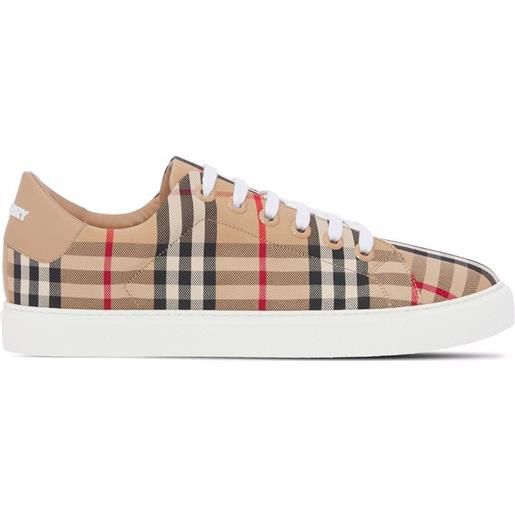 Burberry sneakers vintage check - toni neutri