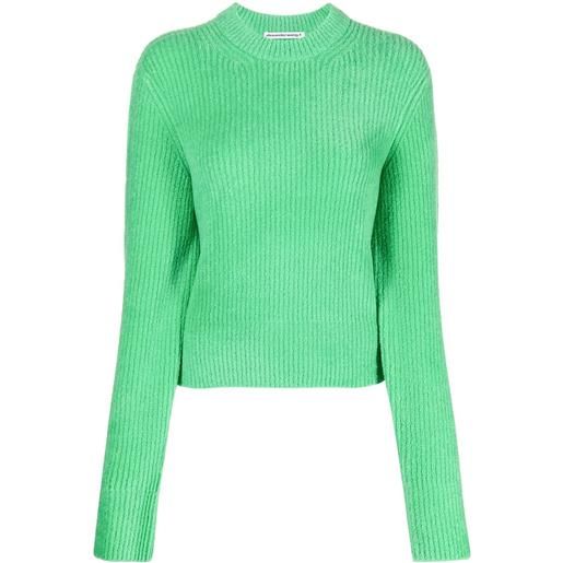 Alexander Wang maglione girocollo - verde