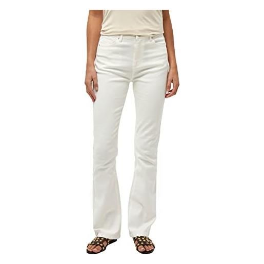 Peppercorn linda high waisted flared jeans donna, bianco (0001 white), 34