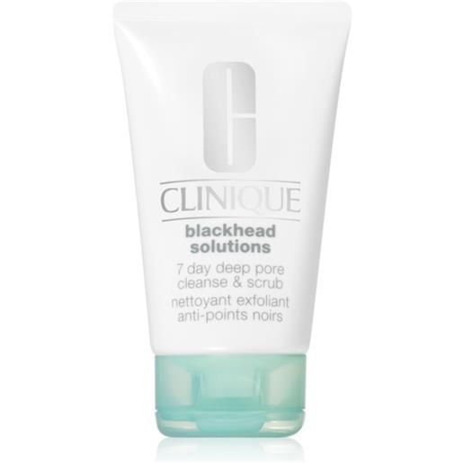 Clinique blackhead solutions 7 day deep pore cleanse & scrub 125 ml