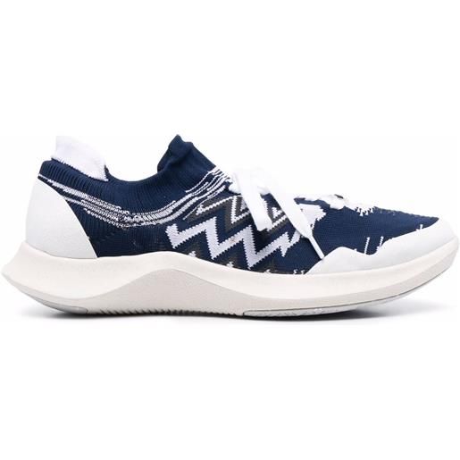 Missoni sneakers con ricamo - blu