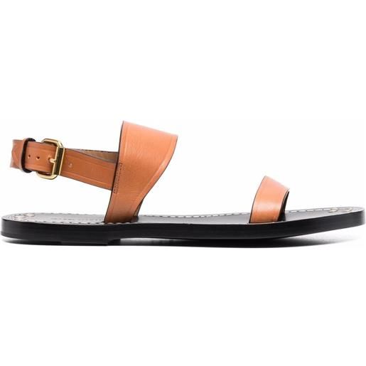 ISABEL MARANT sandali con borchie - marrone