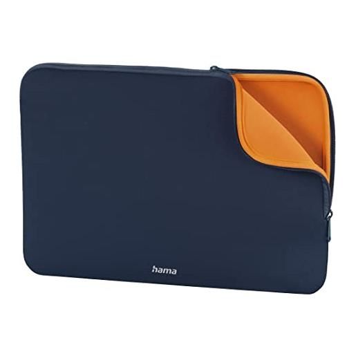 Hama - custodia notebook "neoprene style" 14,1, blu