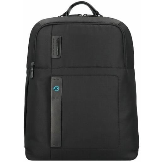 Piquadro p16 zaino business con scomparto per laptop da 44 cm nero, grigio