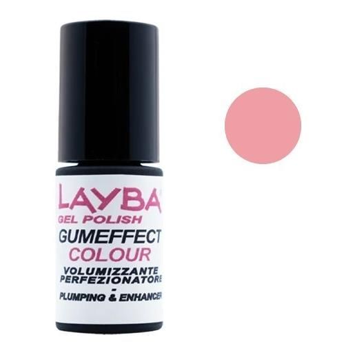 LAYLA layba gumeffect colour - smalto gel n. 5 rock pink