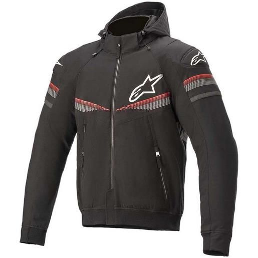 Alpinestars sektor v2 tech full zip sweatshirt nero 3xl uomo