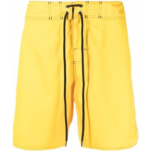 Jil Sander costume da bagno con coulisse - giallo