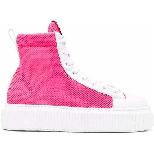 Miu Miu sneakers con design color-block - rosa