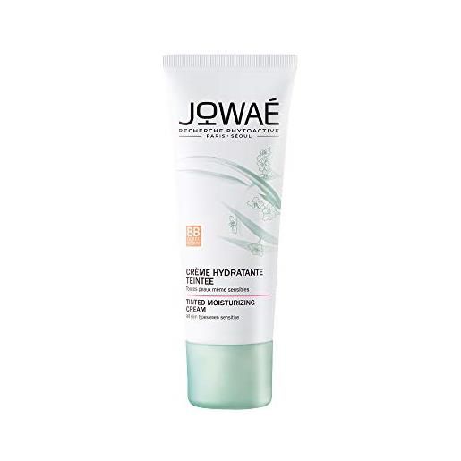 JOWAE jowaé crema colorata idratante dorata con acqua di fiori di sakura, bb cream per tutti i tipi di pelle, anche sensibile, formato da 30 ml