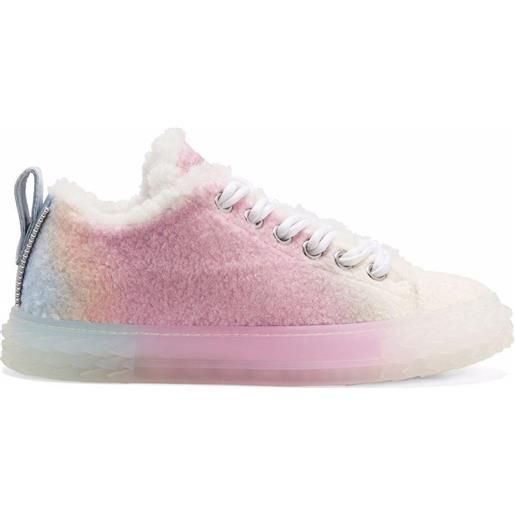 Giuseppe Zanotti sneakers blabber con design color-block - rosa