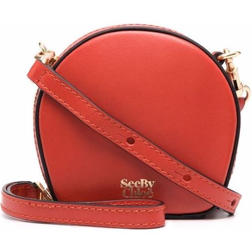 See by Chloé small shell crossbody bag - rosso