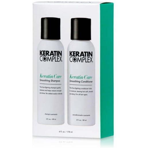 Keratin complex kit travel duo care shampoo e balsamo 178 ml