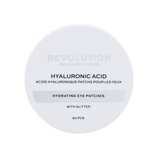 Revolution Skincare hyaluronic acid hydrating eye patches cerotti idratanti per il contorno occhi 60 pz