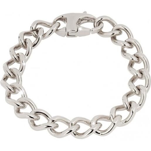 Rebecca bracciale groumette tonda bianco bgubbb05