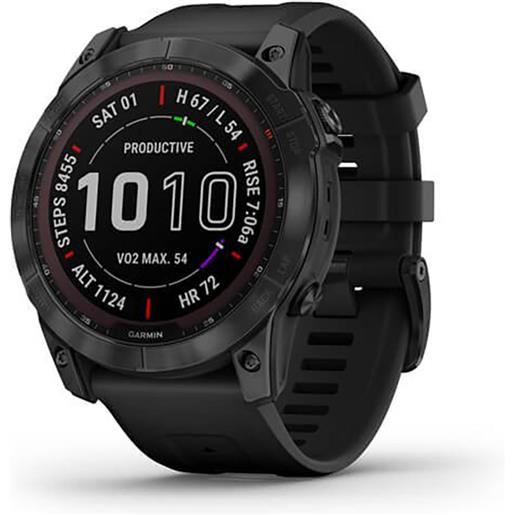 Garmin fenix 7x sapphire solar watch nero