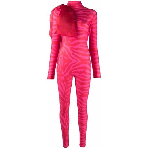 Atu Body Couture tuta intera con stampa - rosa
