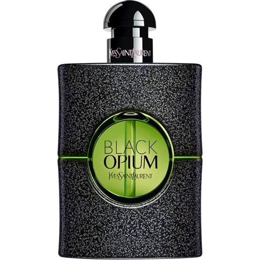 Yves Saint Laurent black opium illicit green eau de parfum spray 75 ml