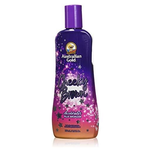 Australian Gold cheeky brown tanning lotion Australian Gold dark tanning accelerator plus bronze 8,5 oz by Australian Gold