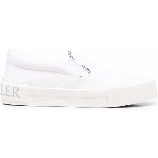 Moncler sneakers senza lacci - bianco