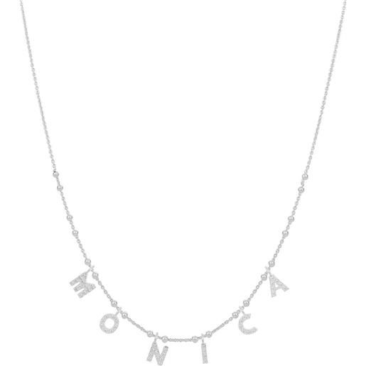 GioiaPura collana donna gioiello gioiapura nominum argento 925 nome monica gyxcaz0016-47