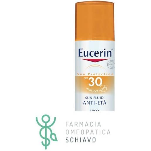 BEIERSDORF eucerin sun fluid anti-eta crema solare viso fp 30 protezione alta 50 ml